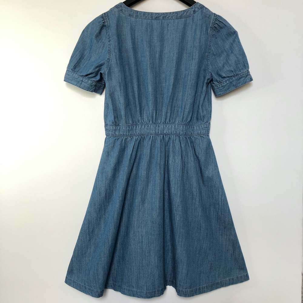 Madewell Denim Daylily Dress SZ 0 - Picture 9 of 15